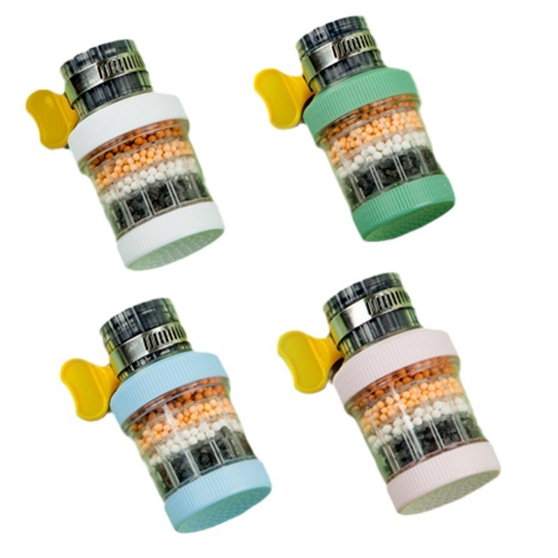 Universal Six-Layer Removable Washable Household Faucet Filter
