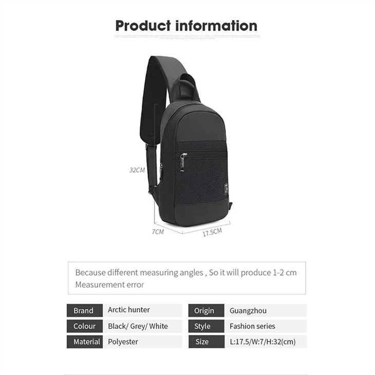 Arctic Hunter XB0060 Sling Bag For Ladies Gents